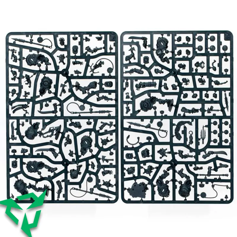 Vongrim Harpoon Crew Primed Sprues - Warhammer AoS