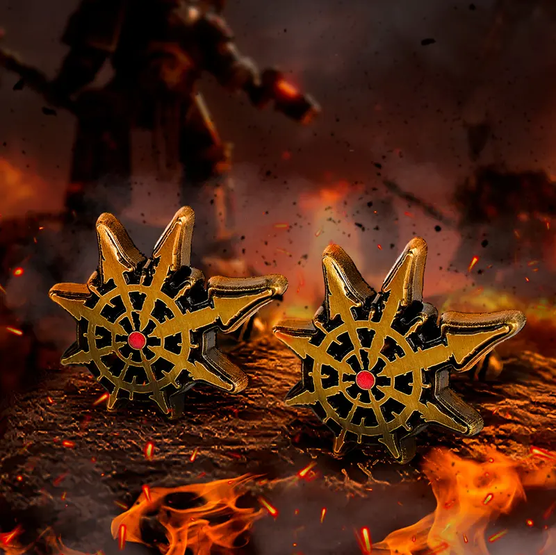 Warhammer 40k Chaos Cufflinks