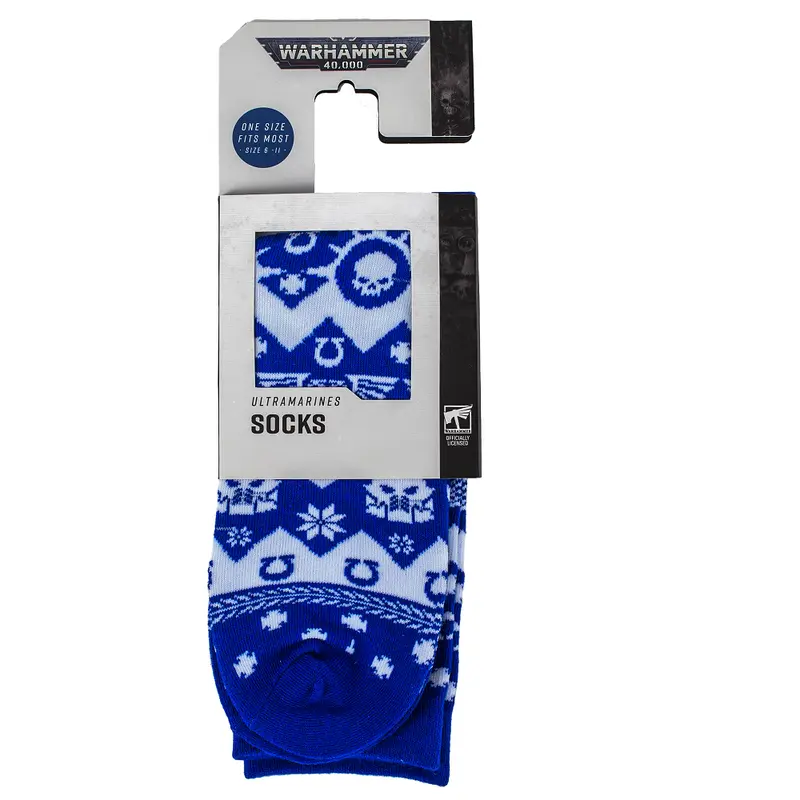 Warhammer 40k Ultramarines Socks