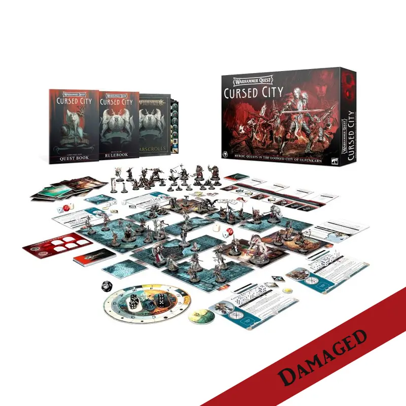 Warhammer Quest Cursed City - Damaged Box