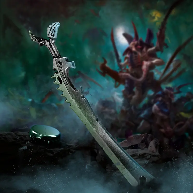 Warhammer Tyranids Bonesword Bottle Opener - Warhammer 40k Gift