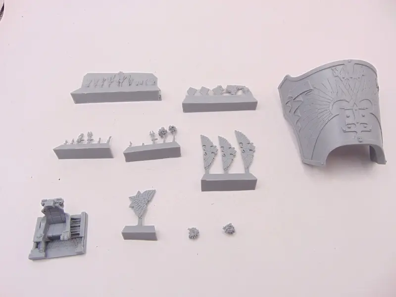 Warhound Titan Components