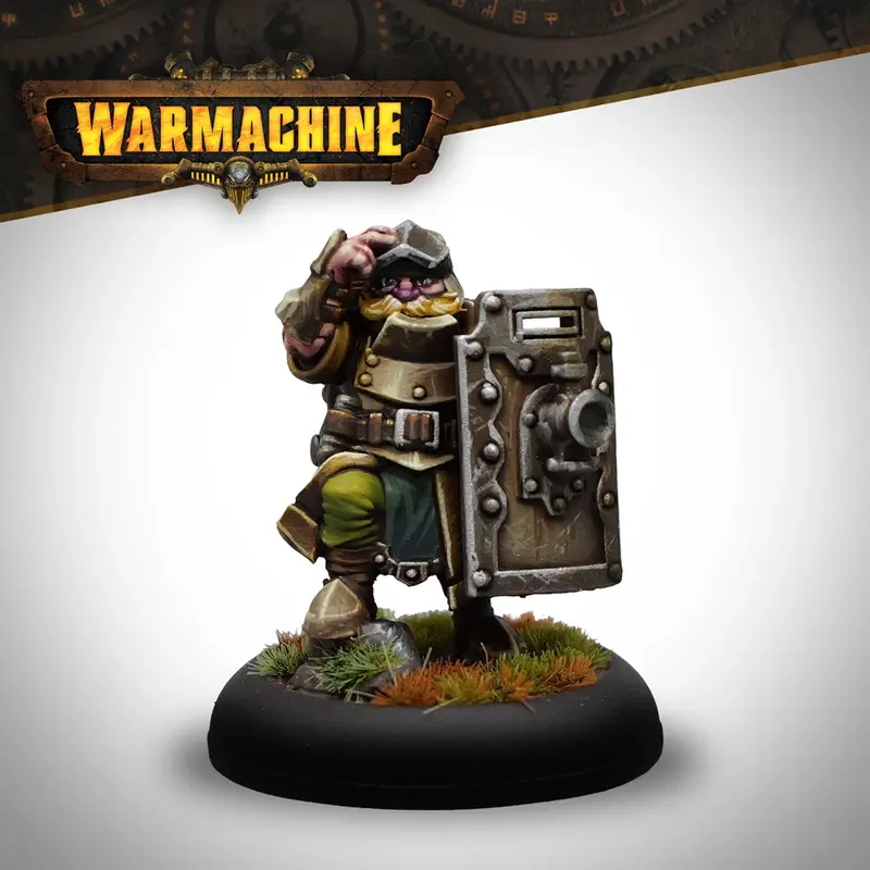 Warmachine Captain Barl "Demolisher" Dunax - Mercenary