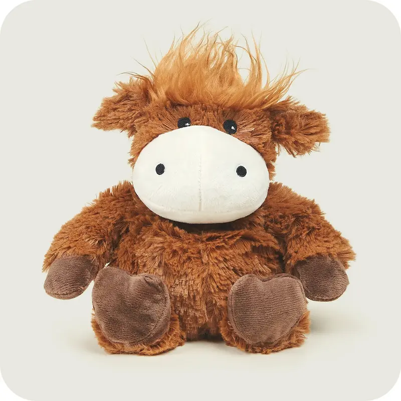 Warmies Highland Cow Microwavable Plushies