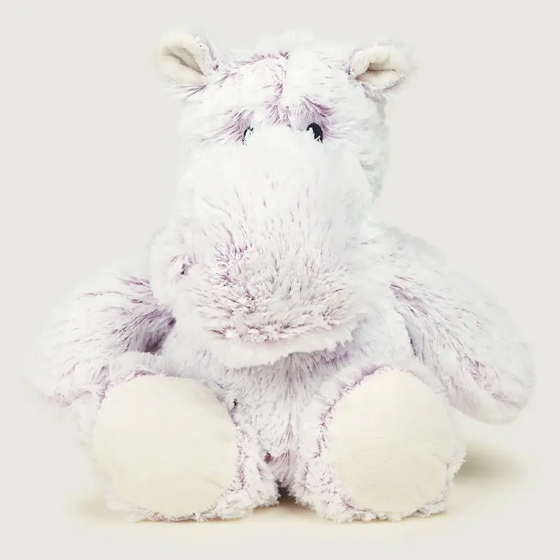 Warmies Marshmallow Hippo Microwavable Plushies