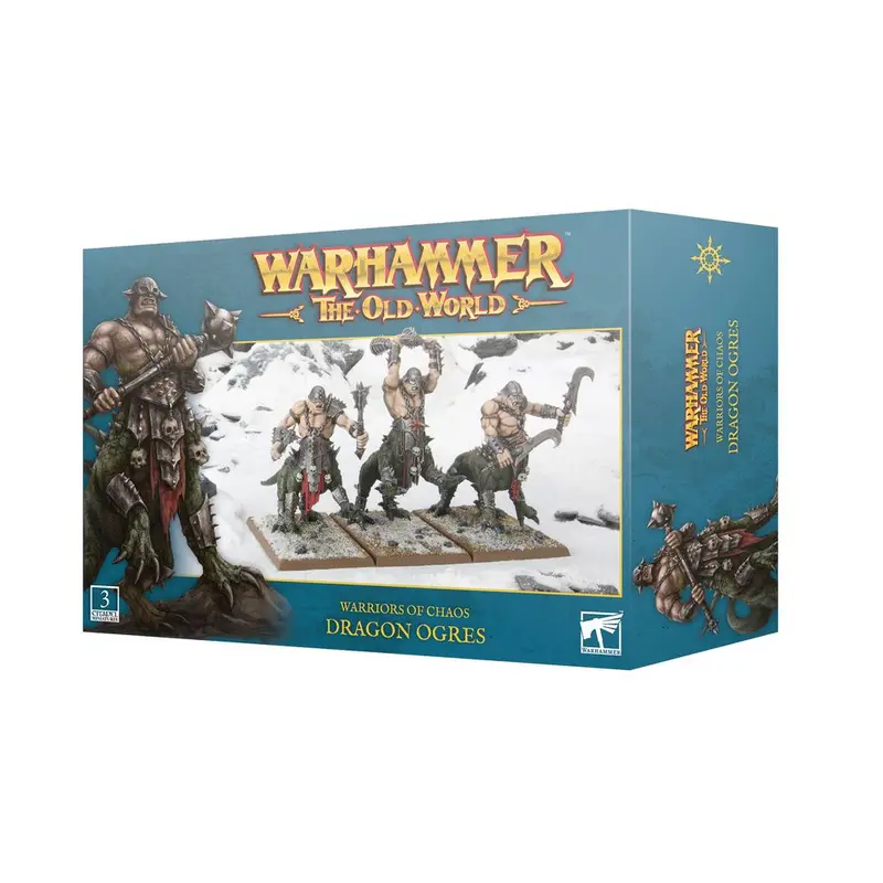 Warriors of Chaos Dragon Ogres - Warhammer The Old World
