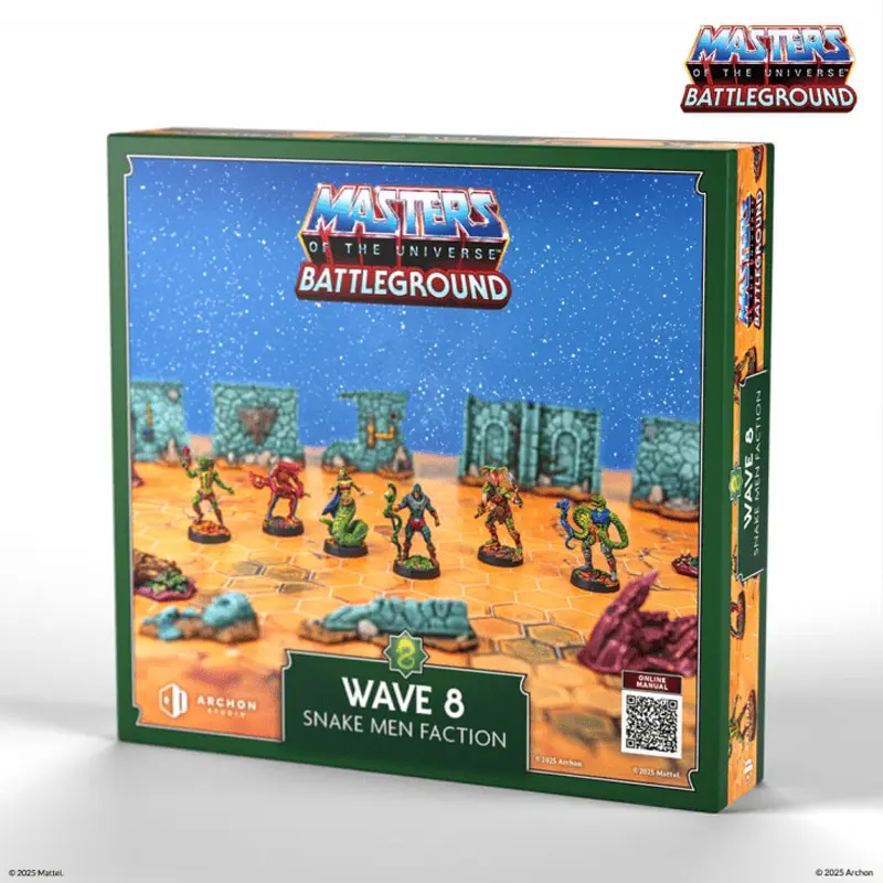 Wave 8 Snake Men Faction - MOTU Battleground