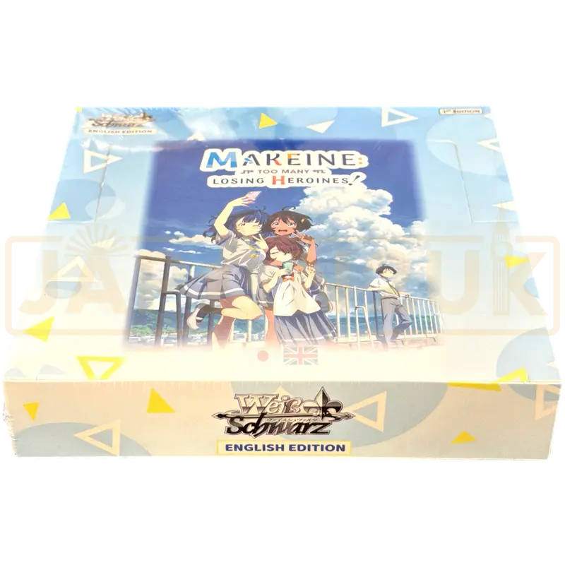 Weiss Schwarz Makeine Too Many Losing Heroines! English Booster Box