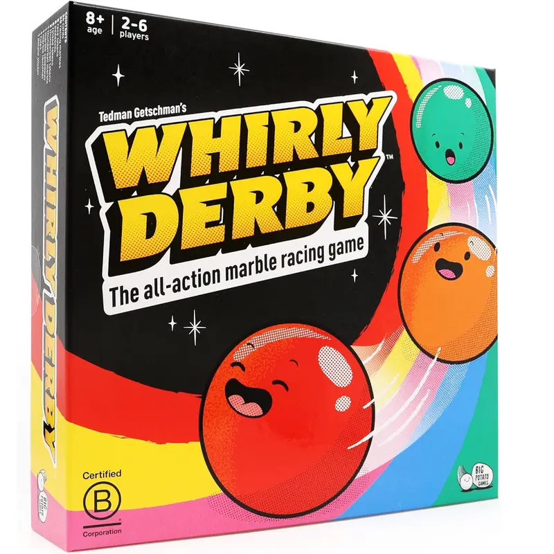 Whirly Derby – All-Action Marble Racing Game