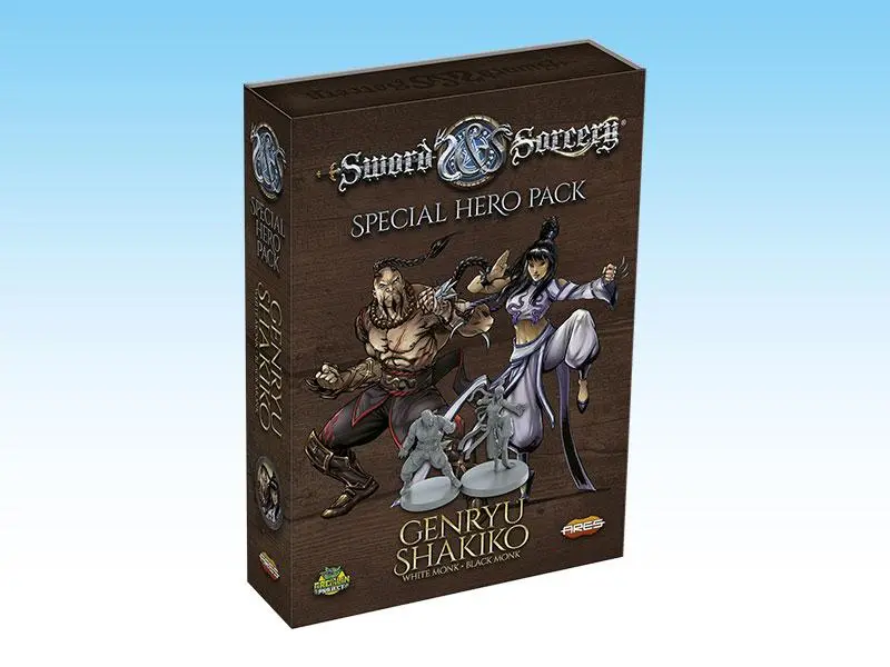 White/Black Monk (Genryu/Shakiko) Hero Pack