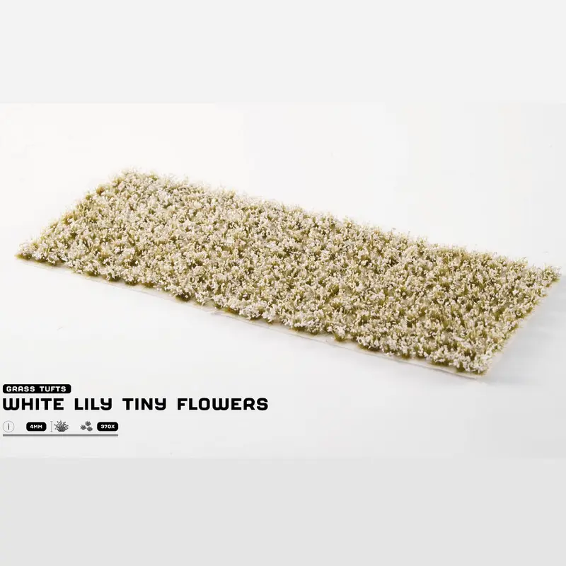 White Lily Tiny Flowers - Gamers Grass