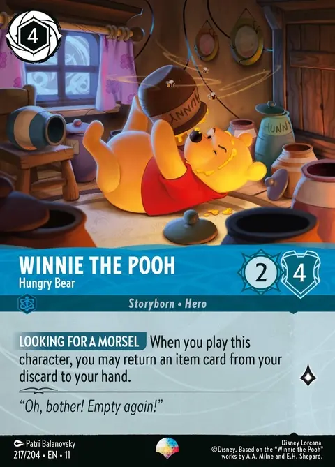 Winnie The Pooh - Hungry Bear (217)