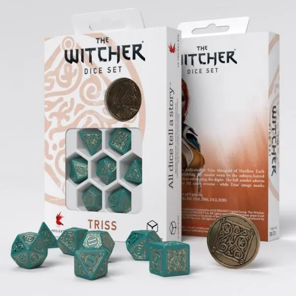Witcher Dice Set Triss The Beautiful Healer