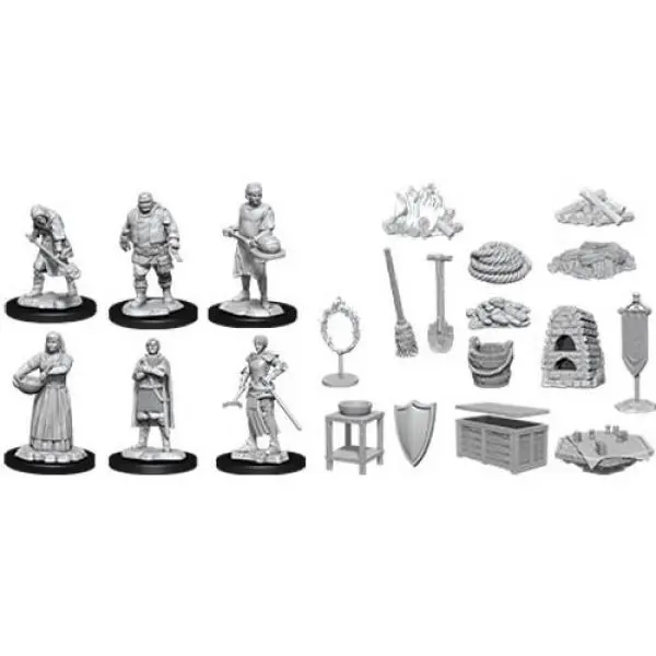 Wizkids Deep Cuts Unpainted Miniatures