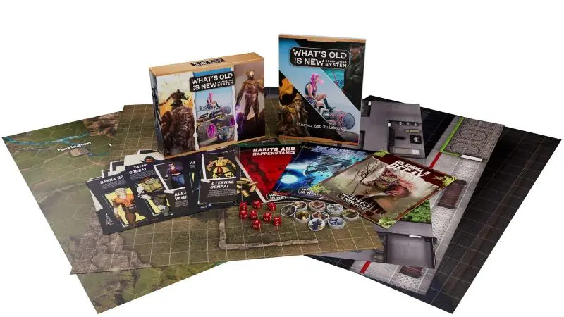 WOIN Starter Box Set (What's OLD is NEW Roleplaying System) [ Pre-order ]
