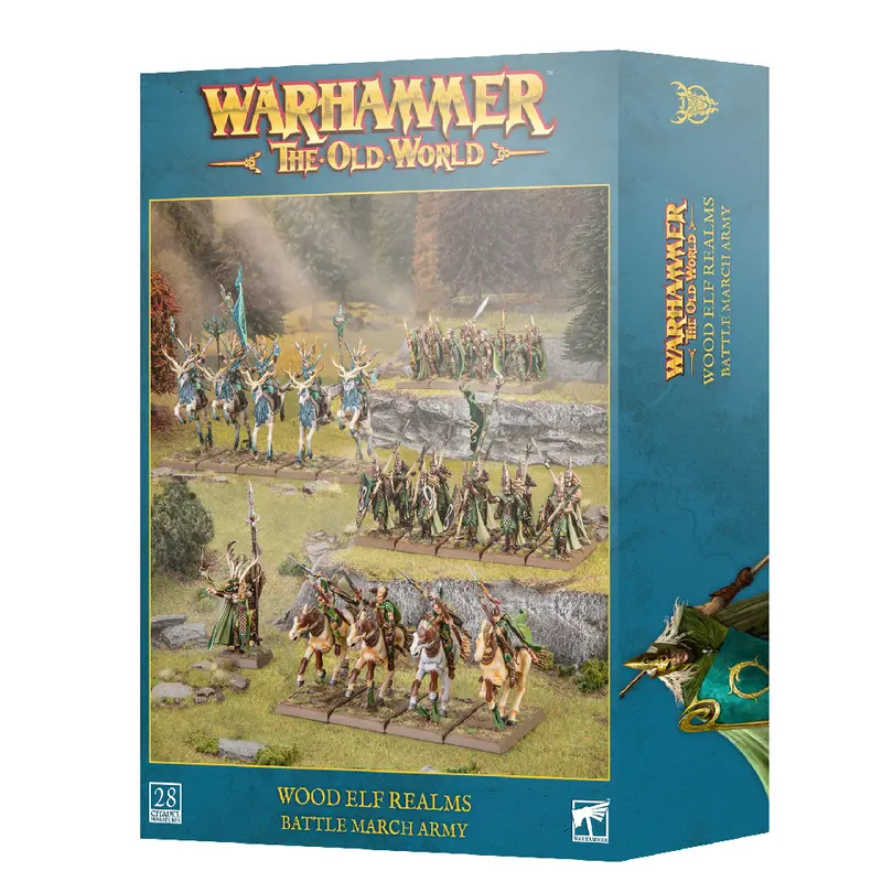 Wood Elf Realms Battle March Army