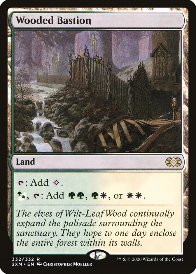 Wooded Bastion Double Masters #332