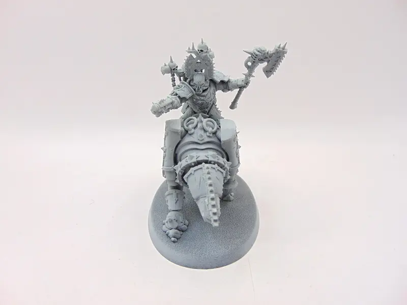 World Eaters Chaos Lord on Juggernaut