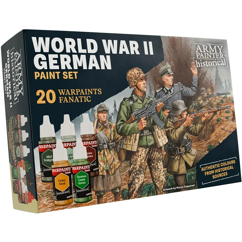 World War II German Paint Set - Warpaints Fanatic by Army Painter
