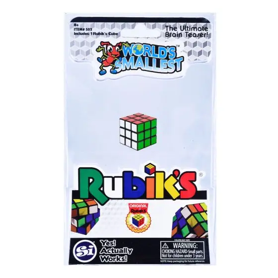World's Smallest Rubik's Cube