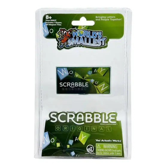 World's Smallest Scrabble