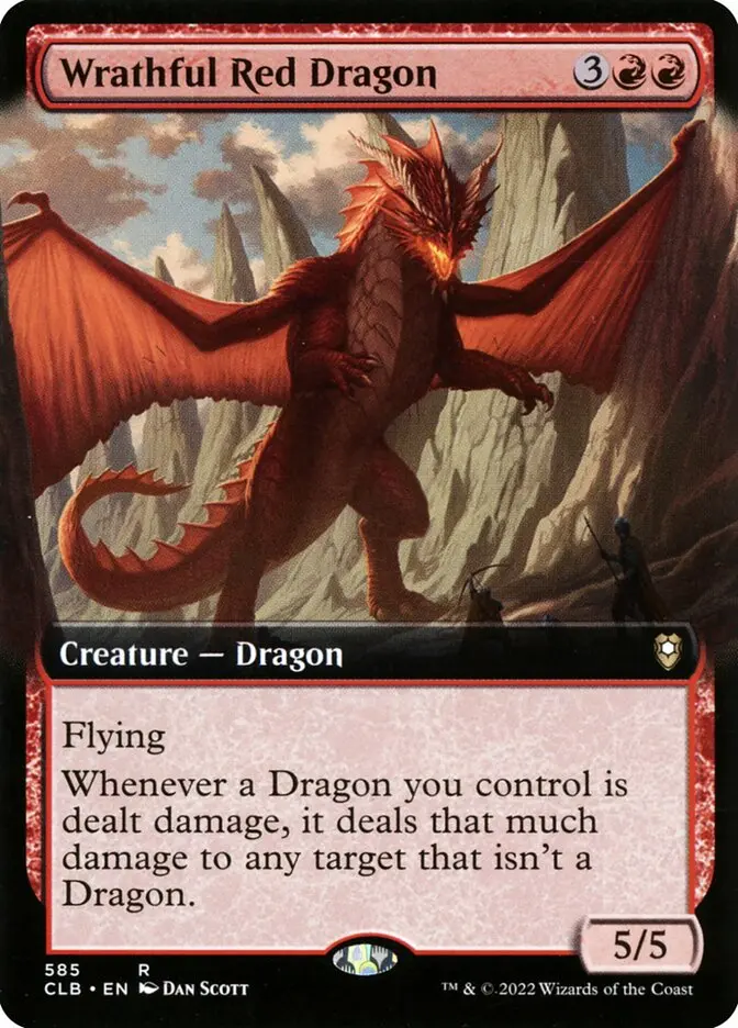 Wrathful Red Dragon - Commander Legends #585