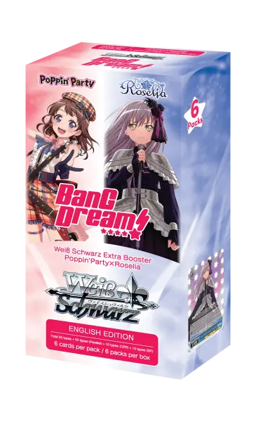 WS Extra Booster Box Poppin'Party × Roselia