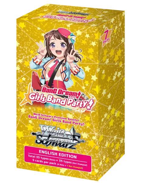 WS Premium Booster Box BanG Dream! Girls Band Party!
