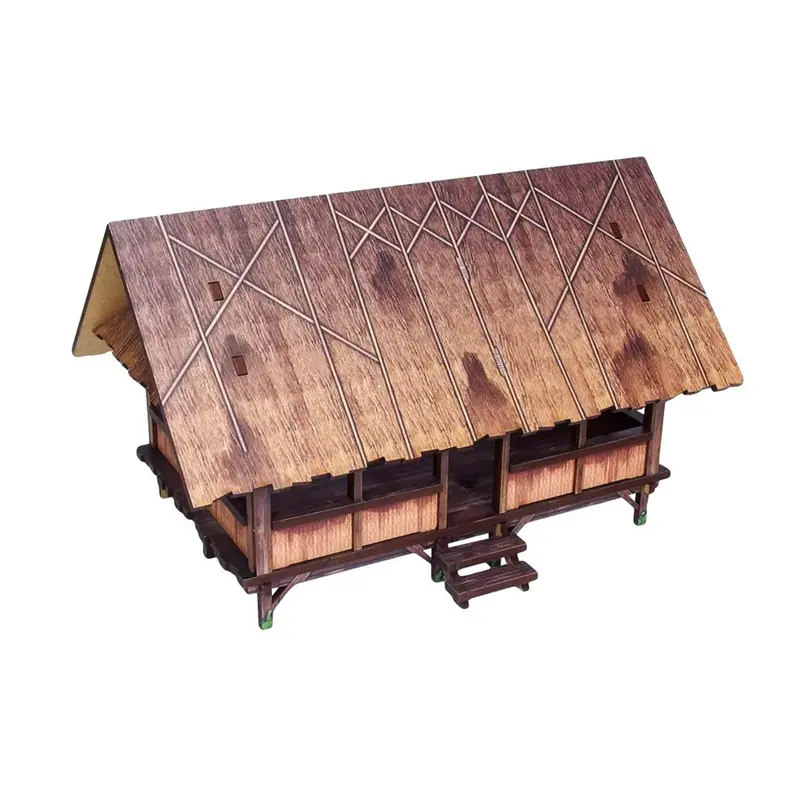 WW2 Pacific Kitchen - Pre Painted 28mm Bolt Action Scenery Buildings