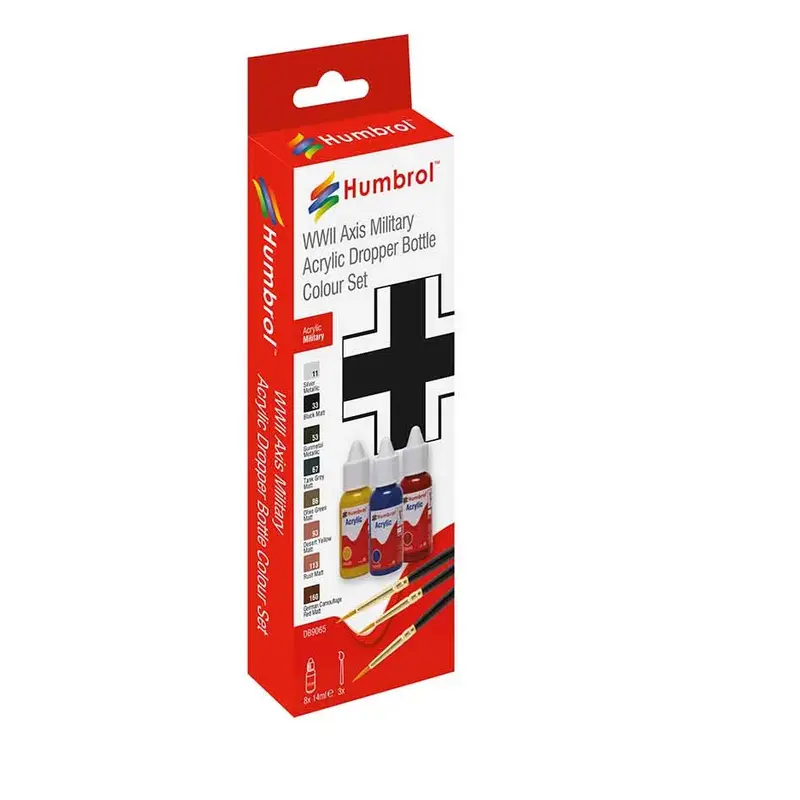 WWII Axis Military Colour Set- Humbrol