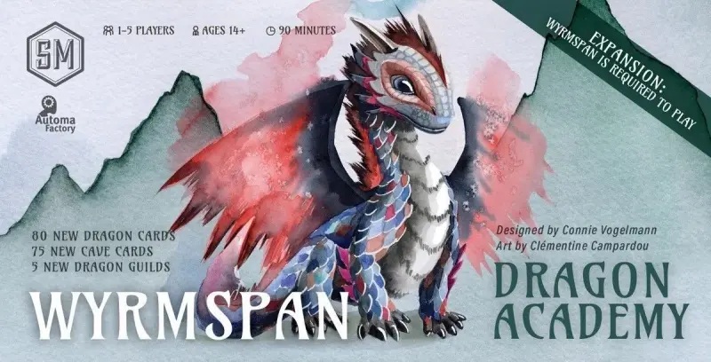 Wyrmspan Dragon Academy Expansion