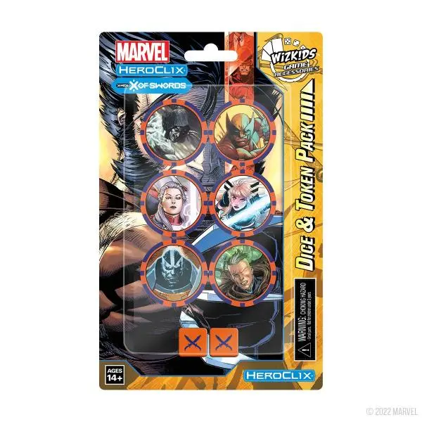 X-Men X of Swords Dice & Token Pack