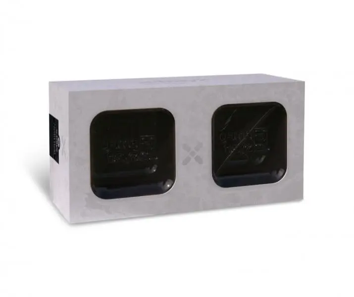 X-Trayz Black (3 single and 3 double trays)