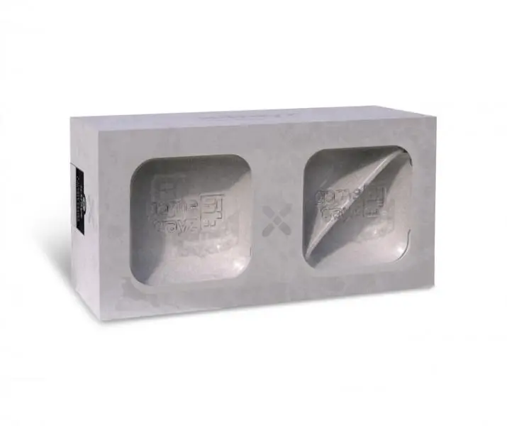 X-Trayz White (3 single and 3 double trays)