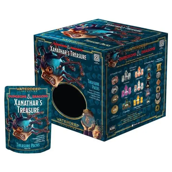 Xanathar's Treasures Display - Dungeons and Dragons by Sirius Dice