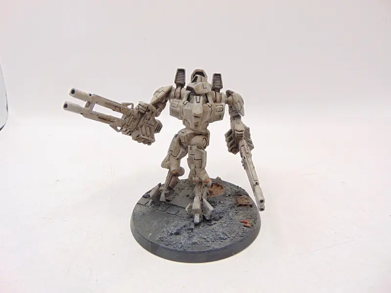 XV9-04 Hazard Battlesuit with Phased Ion Guns
