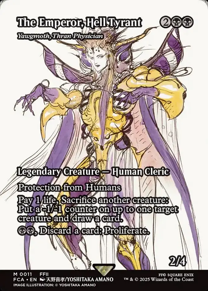 Yawgmoth, Thran Physician Final Fantasy Through The Ages #011