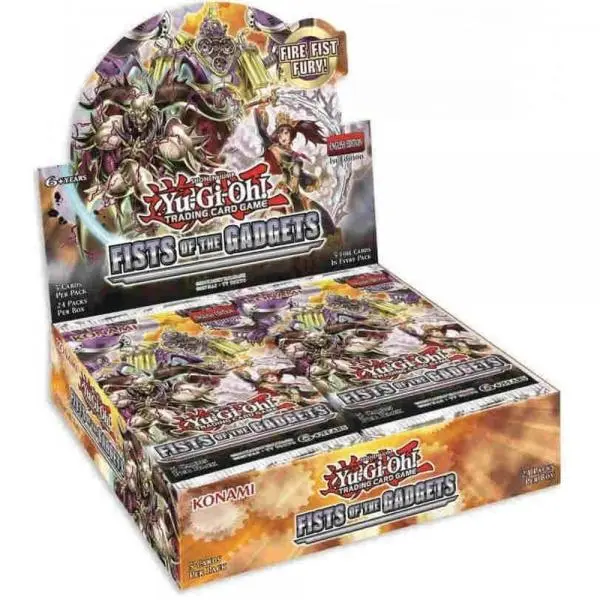 YGO Fists of the Gadgets Booster Box