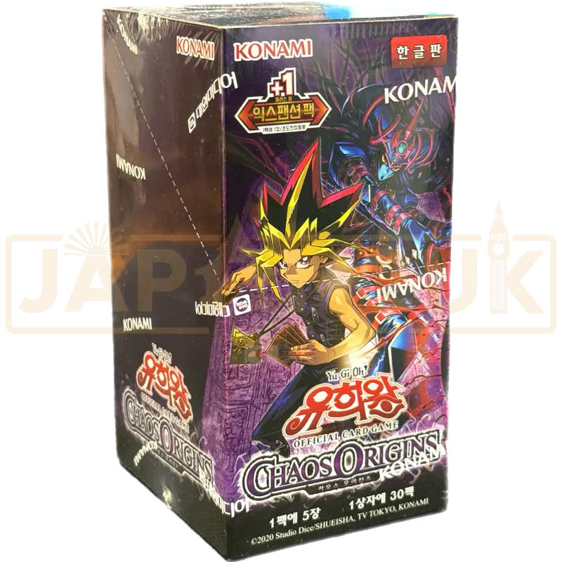 Yu-Gi-Oh! Chaos Origins CORI-KR Korean Booster Box