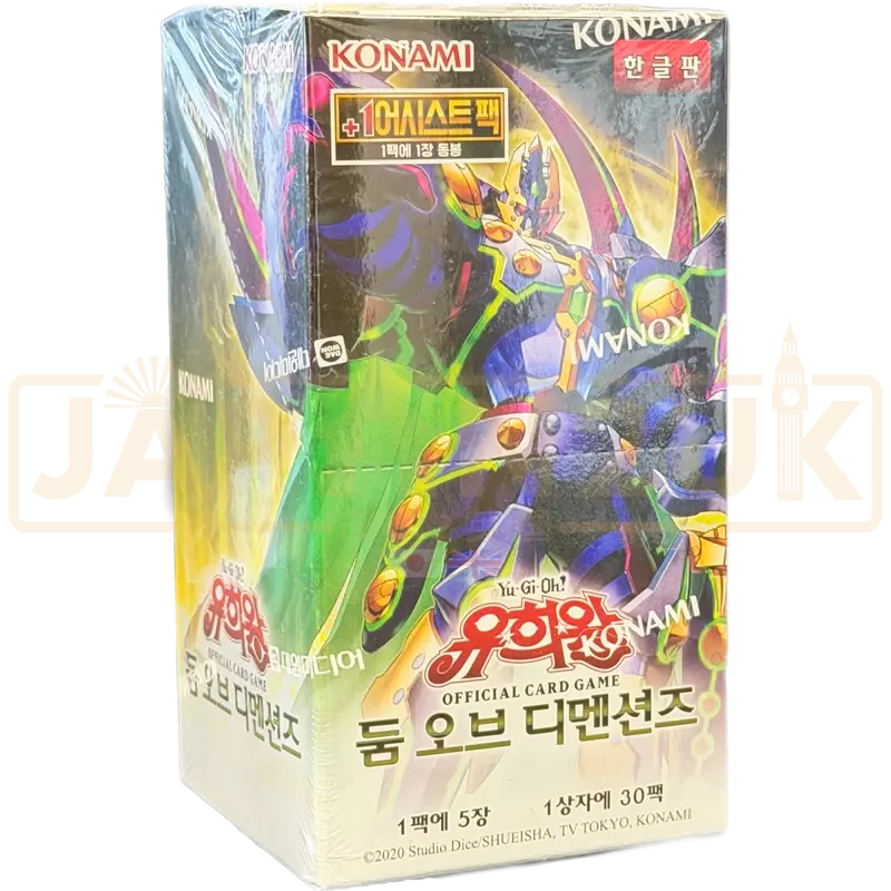 Yu-Gi-Oh! Doom of Dimensions DOOD-KR Korean Booster Box