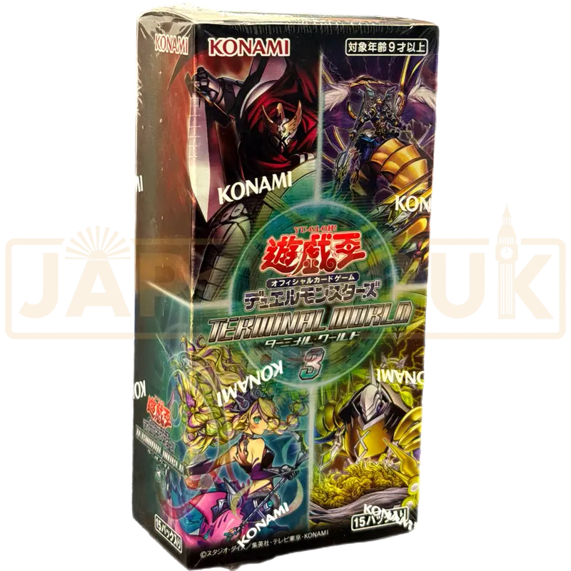 Yu-Gi-Oh! Terminal World 3 CG 2055 Japanese Booster Box