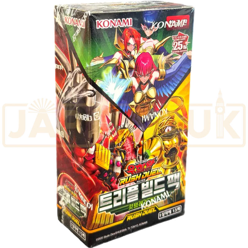 Yu-Gi-Oh! Triple Build Pack Godbreath Wing RD/TB01-KR Korean Booster Box