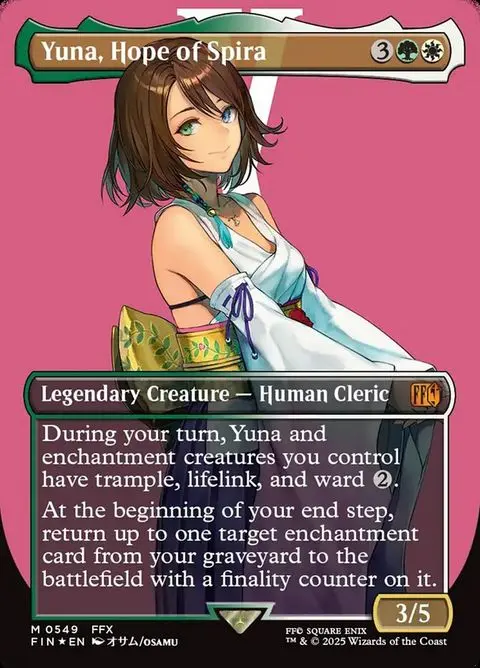 Yuna, Hope of Spira (549) - Surge-Foil